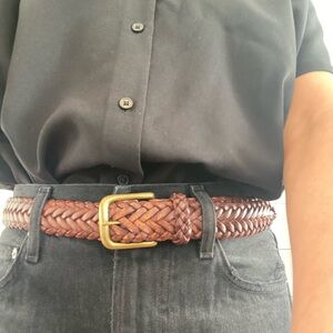 Brooks Brothers genuine leather belt
